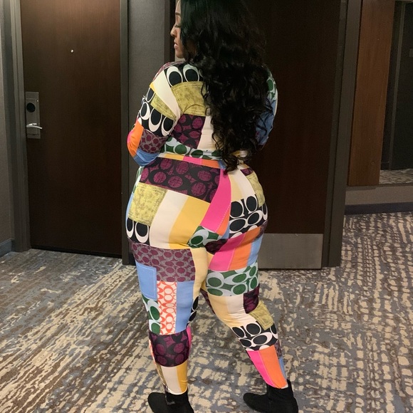 Plus Size 3X Two-Piece Legging Set - Picture 2 of 2